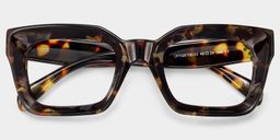Nevaeh Tortoise Square Glasses1
