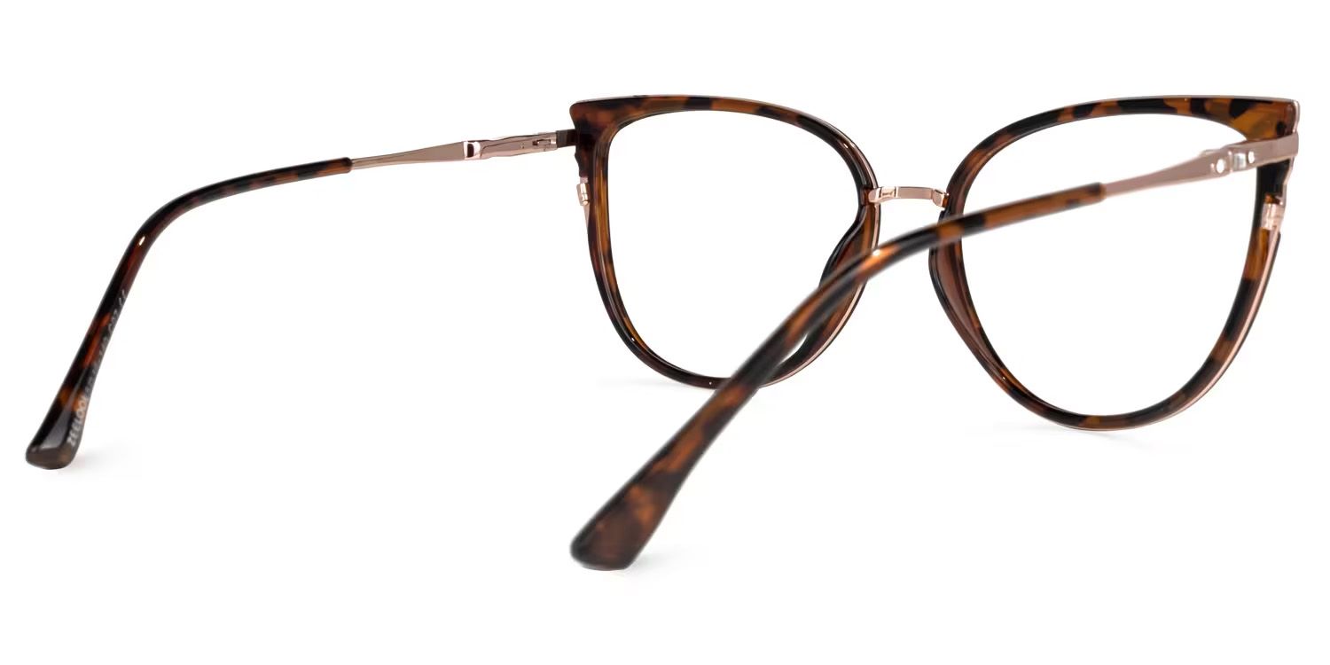 Estrada Cateye Tortoise Glasses | ZEELOOL UK3