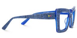 Tootie Butterfly Blue Glasses3