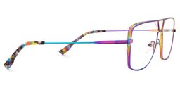 Bowdry Aviator Iridescent Glasses4