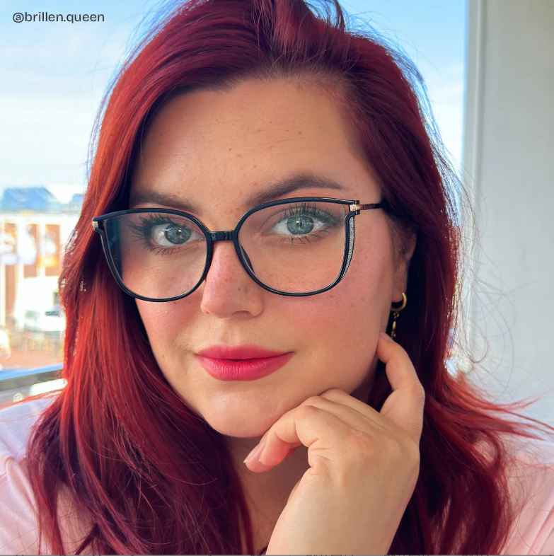 Rodz Square Black Frame Glasses with Prescription Lens10