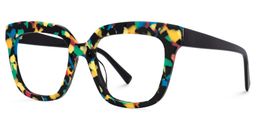 Nina Square Speckled Glasses2