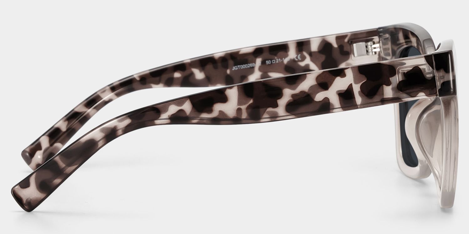 Malcolm Square Two-Tone Sunglasses | Zeelool3