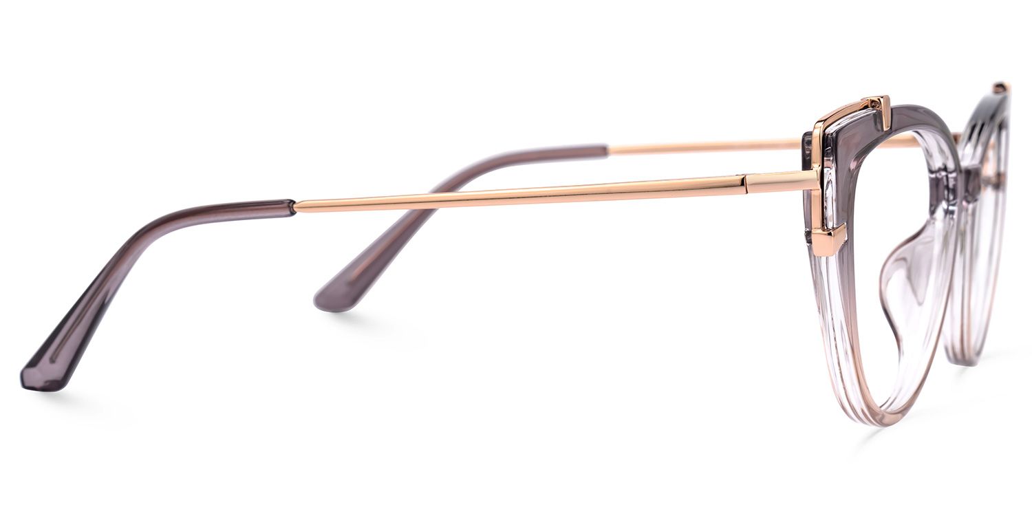 Arielle Cateye Two-Tone Glasses2
