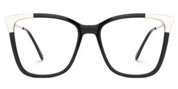 Roshavia Square Black Glasses1