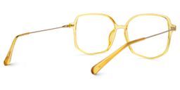 Payton Geometric Yellow Glasses3