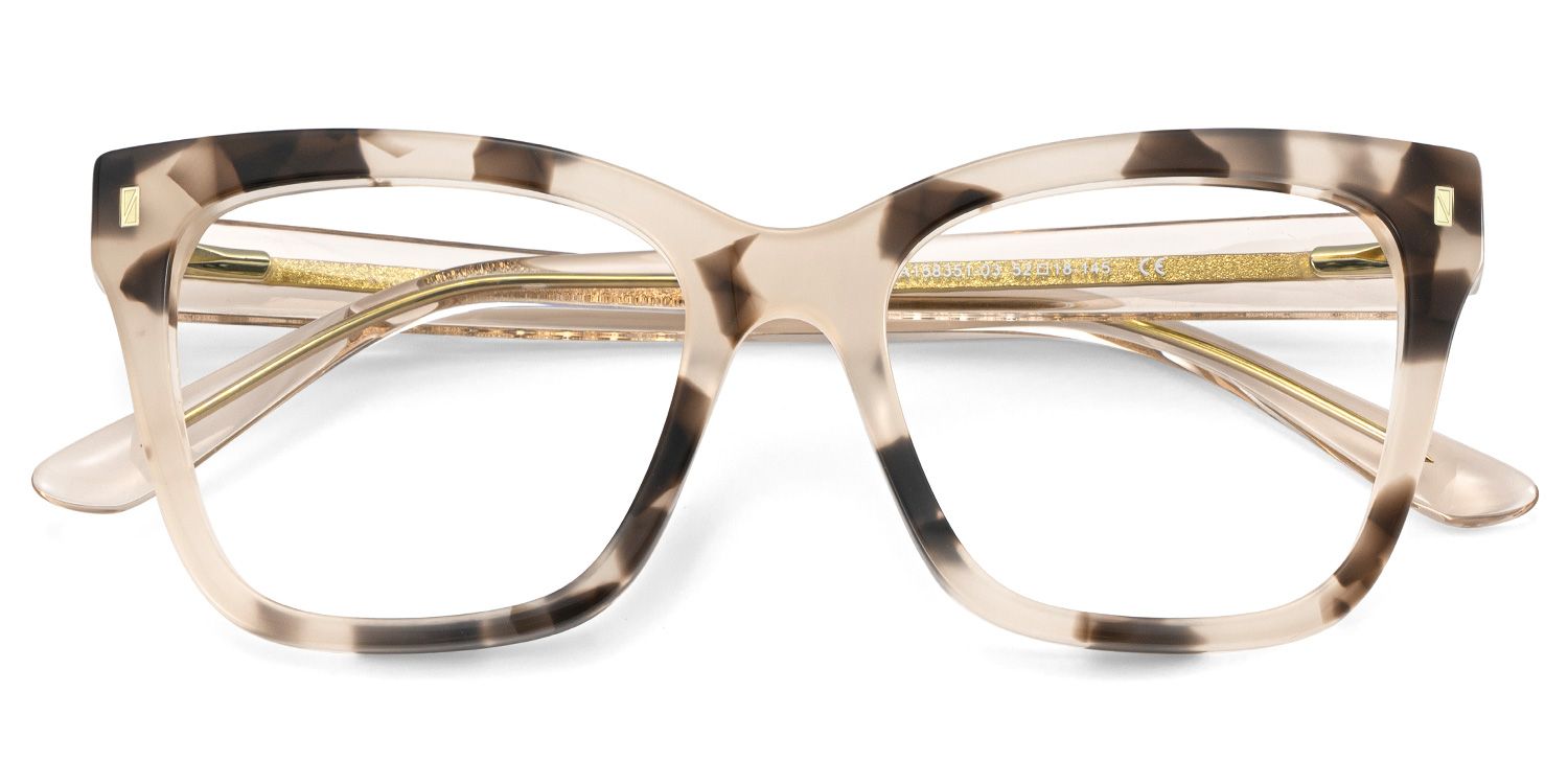 Square Tortoise Eyeglasses Rory Acetate Frame Glasses2
