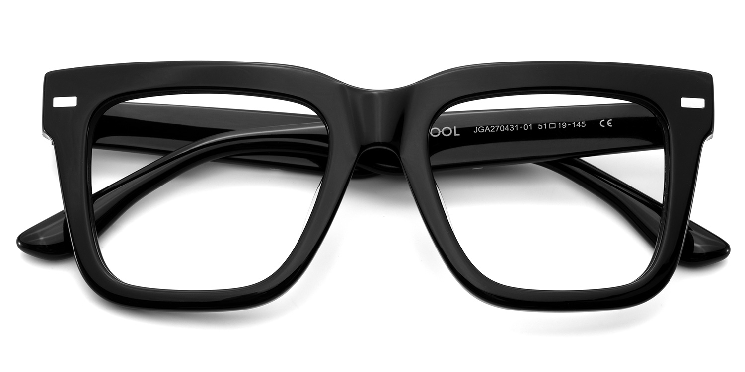Thick Black Frame Glasses For Men2