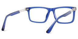 Emerson Rectangle Blue Glasses5