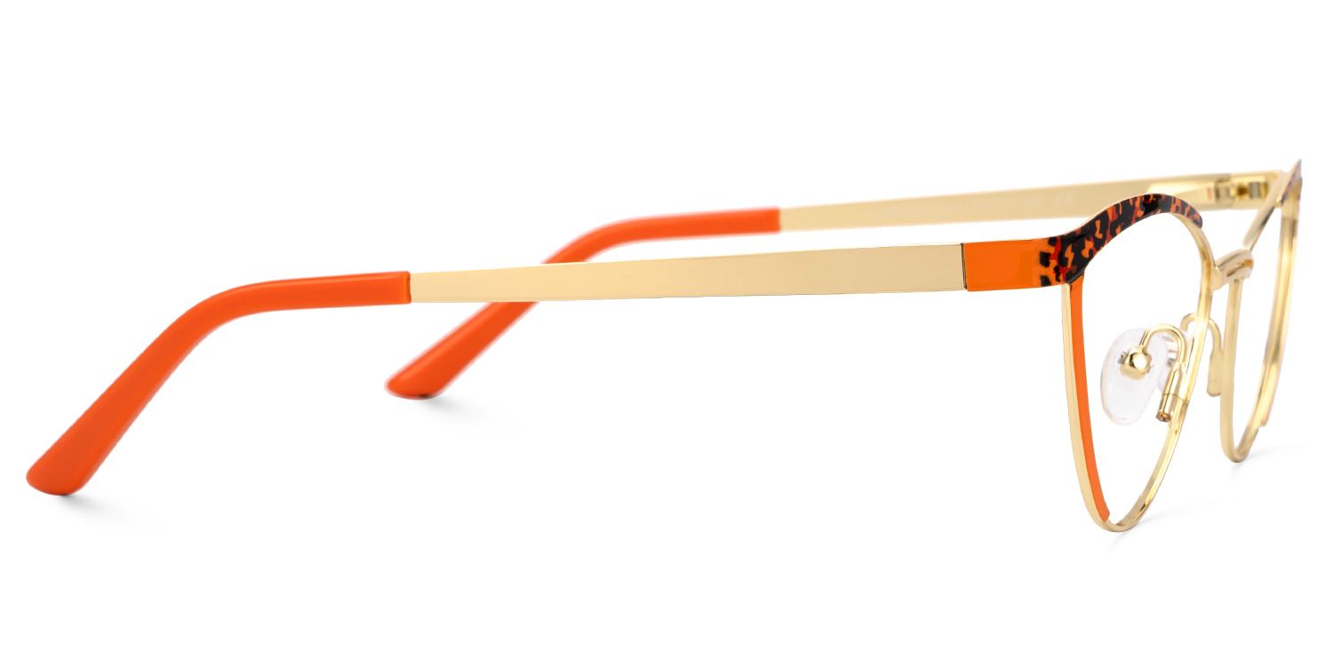 New Orange Color for Sydney Metal Eyeglasses  | ZEELOOL UK2