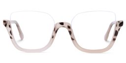 Kellina Square Two-Tone Glasses0