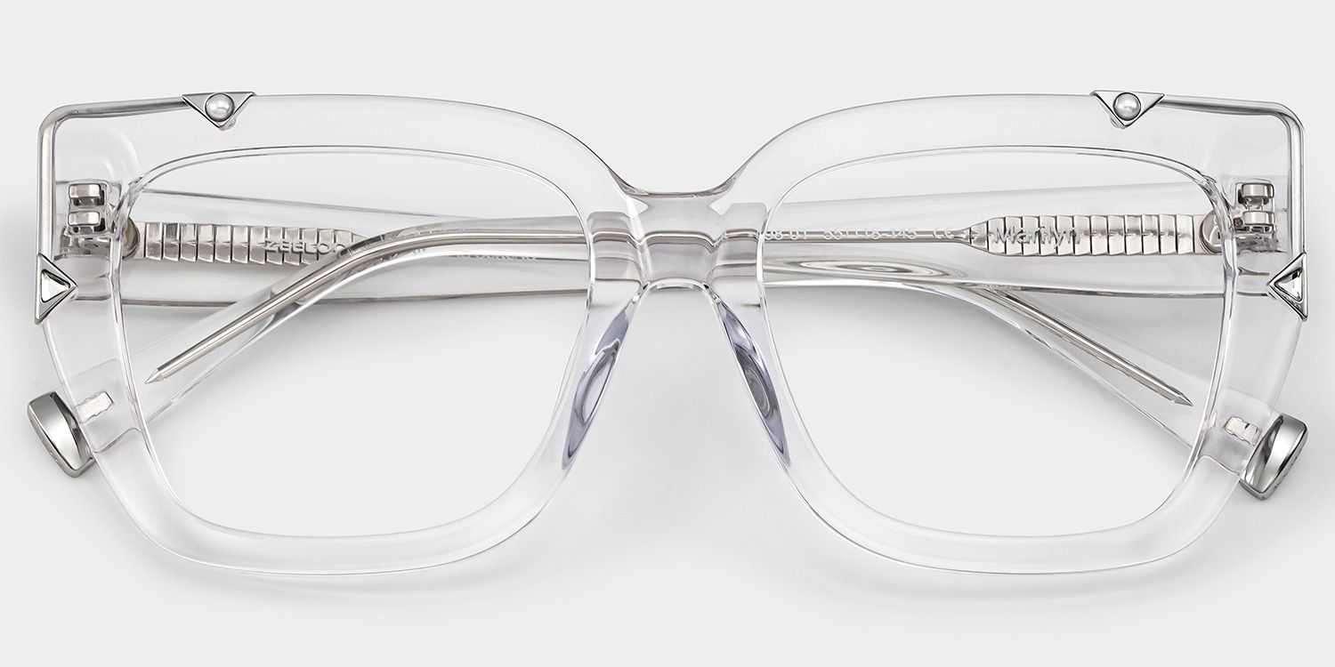 Marilyn Clear Butterfly Frame Designer Glasses | ZEELOOL x Prabal Gurung2