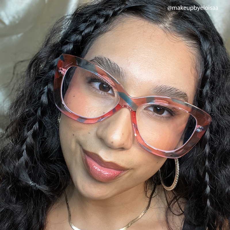 Xanthus Butterfly Blue-Pink Glasses | ZEELOOL UK4