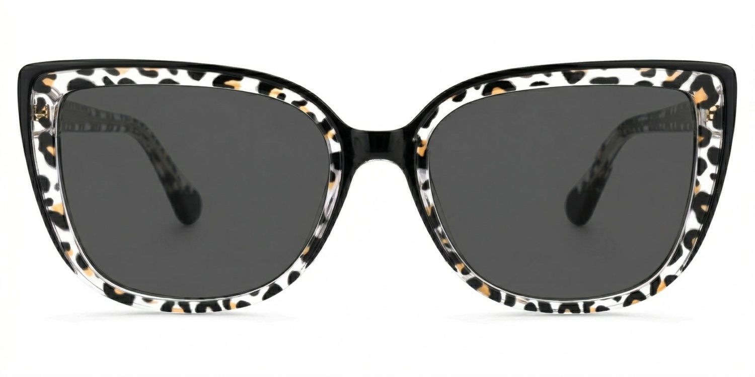 Large Tortoise Shell Eyeglasses Frames With Cat Eye Shape0