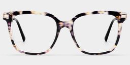 Jacqui Tortoise Square Glasses1