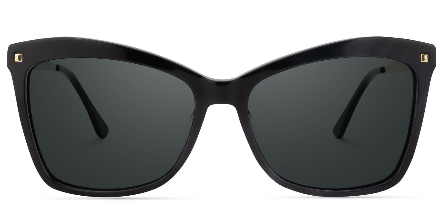 Isaebella Butterfly Black Frame Sunglasses | ZEELOOL UK0