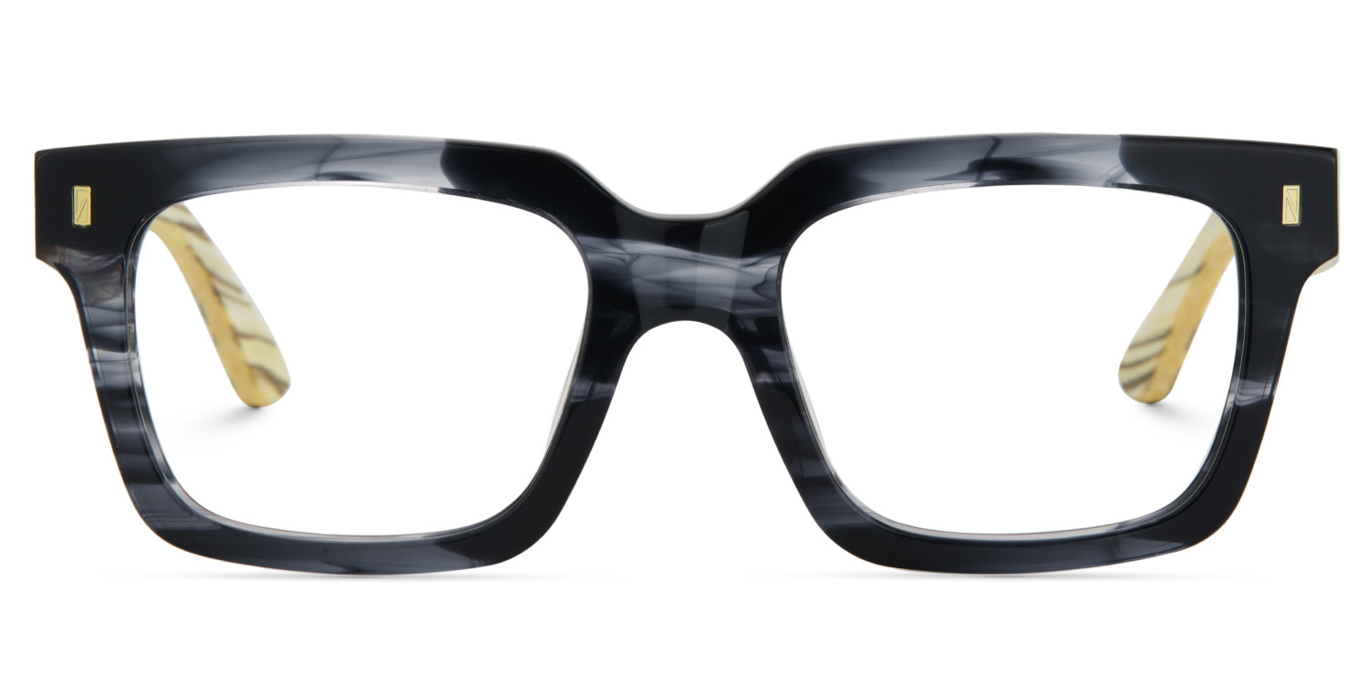 Rangel Rectangle Gray Glasses