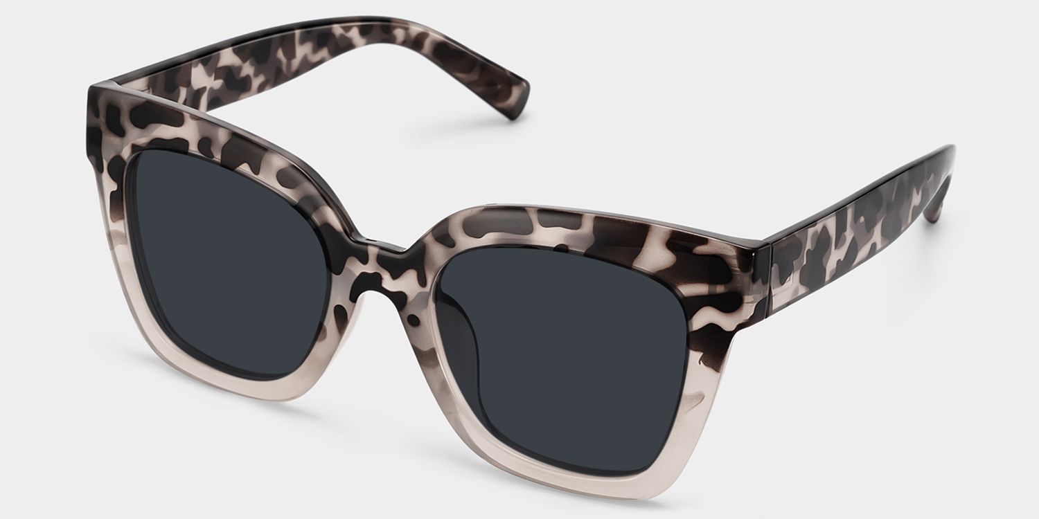 Malcolm Square Two-Tone Sunglasses | Zeelool2