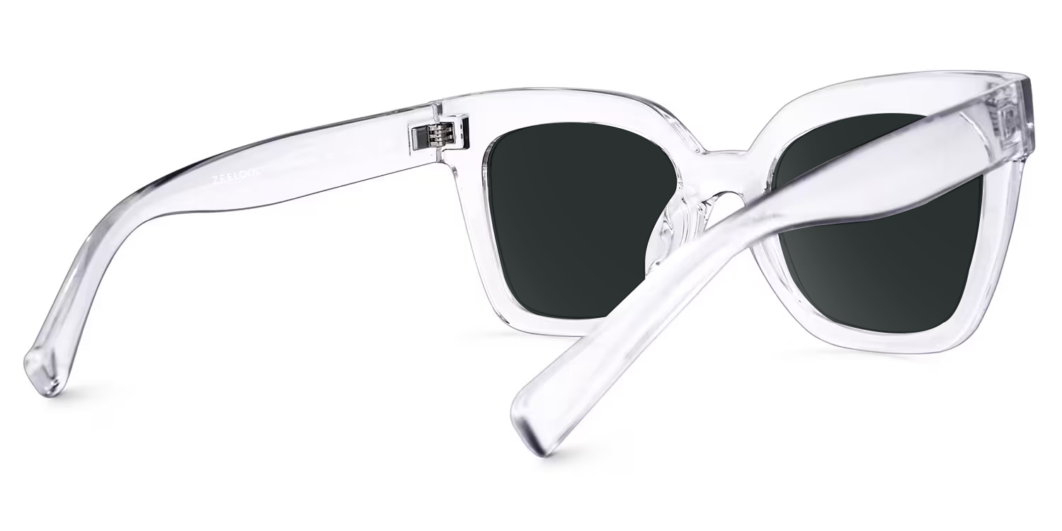 Malcolm Square Crystal TR90 Frame Sunglasses | ZEELOOL UK3
