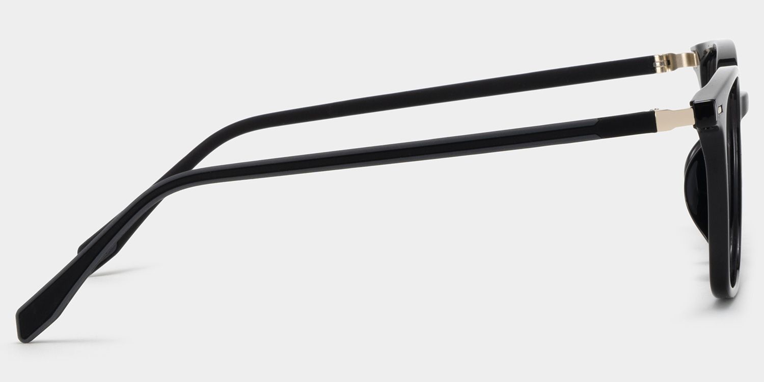 Charles Oversized Black Square Glasses Frames for Women and Men | ZEELOOL3