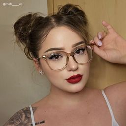 Jacqui Beige Rectangle Glasses9