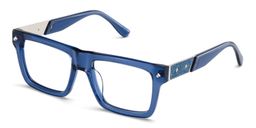 Trent Rectangle Blue Glasses3