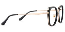 Murcia Square Black Glasses4