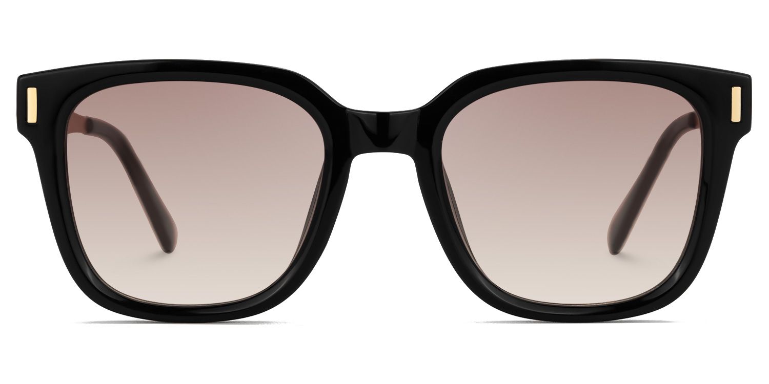 Frederik Square Black Full Rim Sunglasses | ZEELOOL UK0