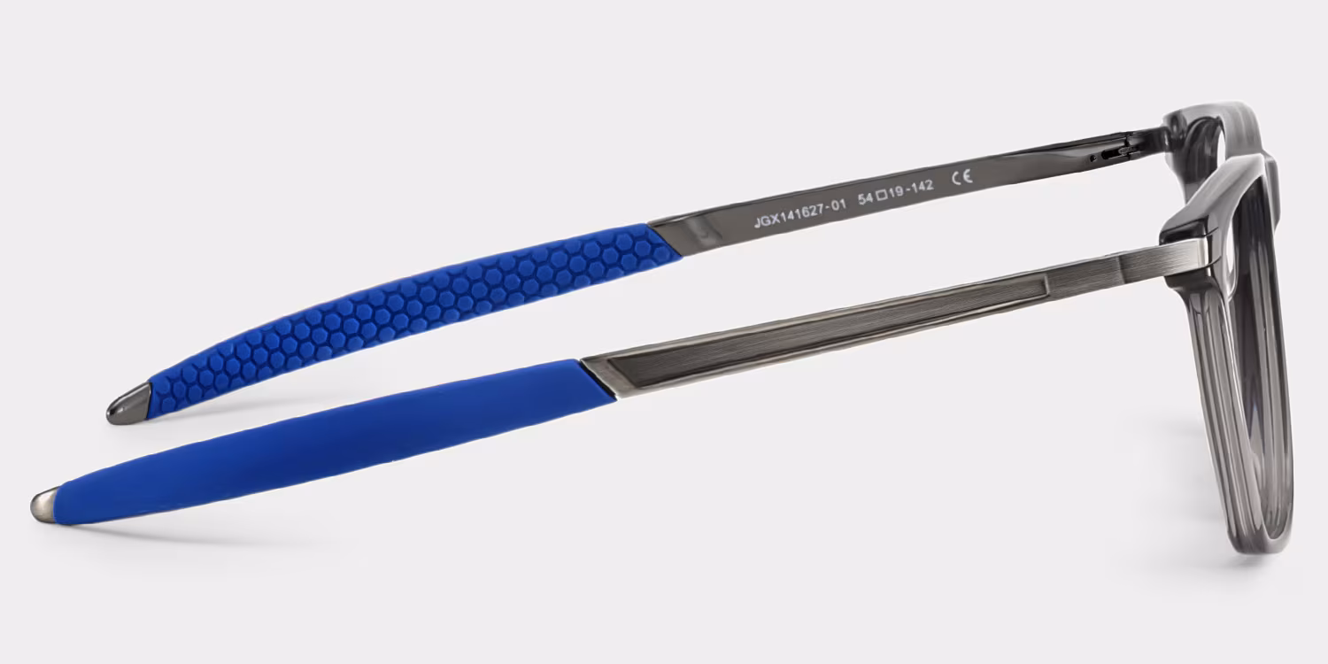 Stable Gray Frame Glasses with Rectangle Frame Online | ZEELOOL UK5