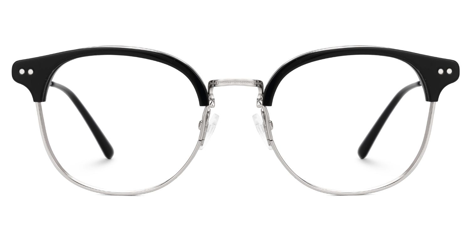 Marcelin Black Thin Frame Glasses for Men | ZEELOOL UK0