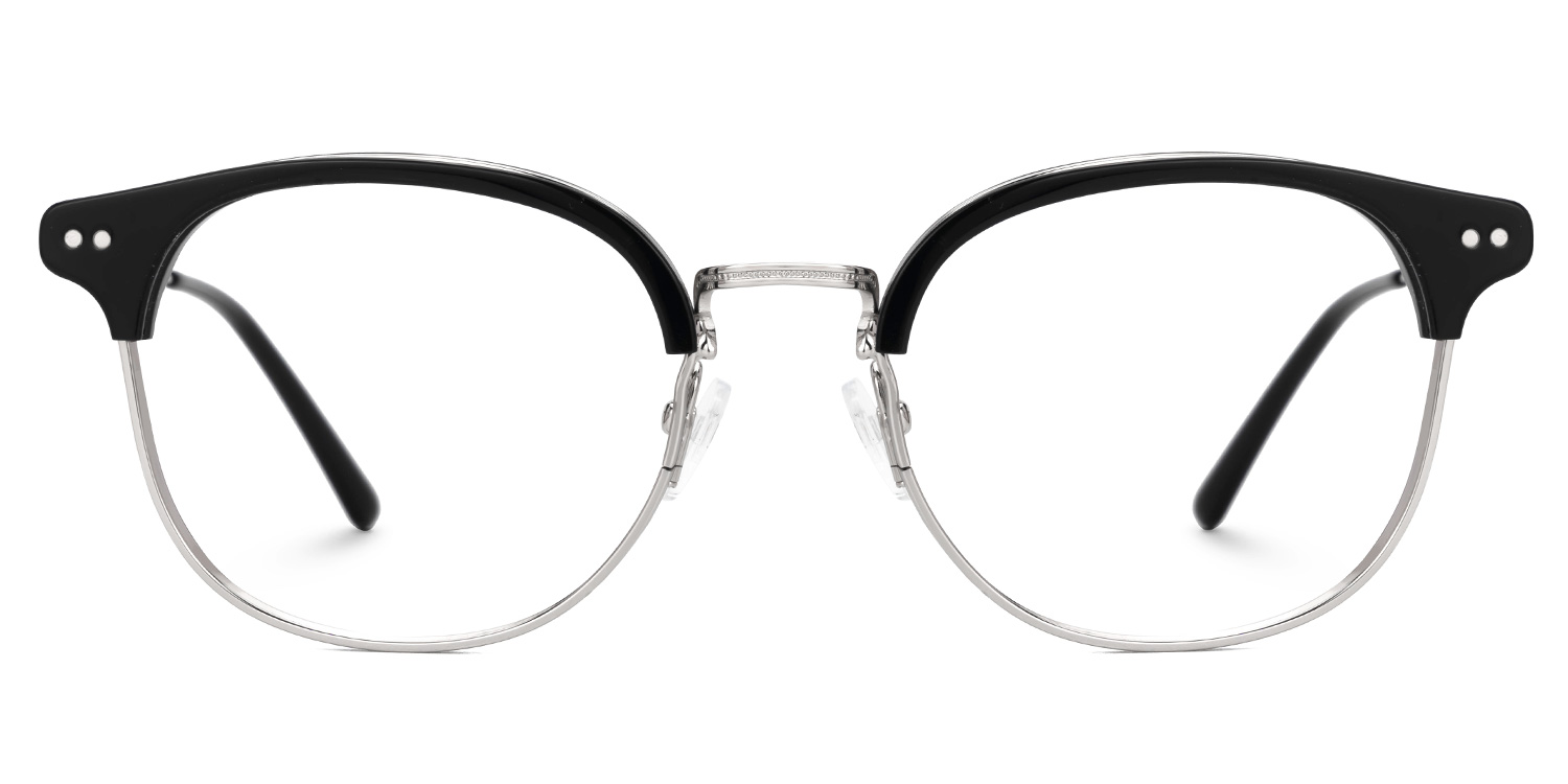Marcelin Black Thin Frame Glasses for Men | ZEELOOL UK0