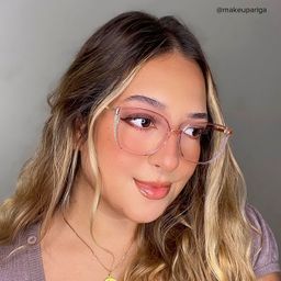 Rodz Square Flesh Pink Glasses6