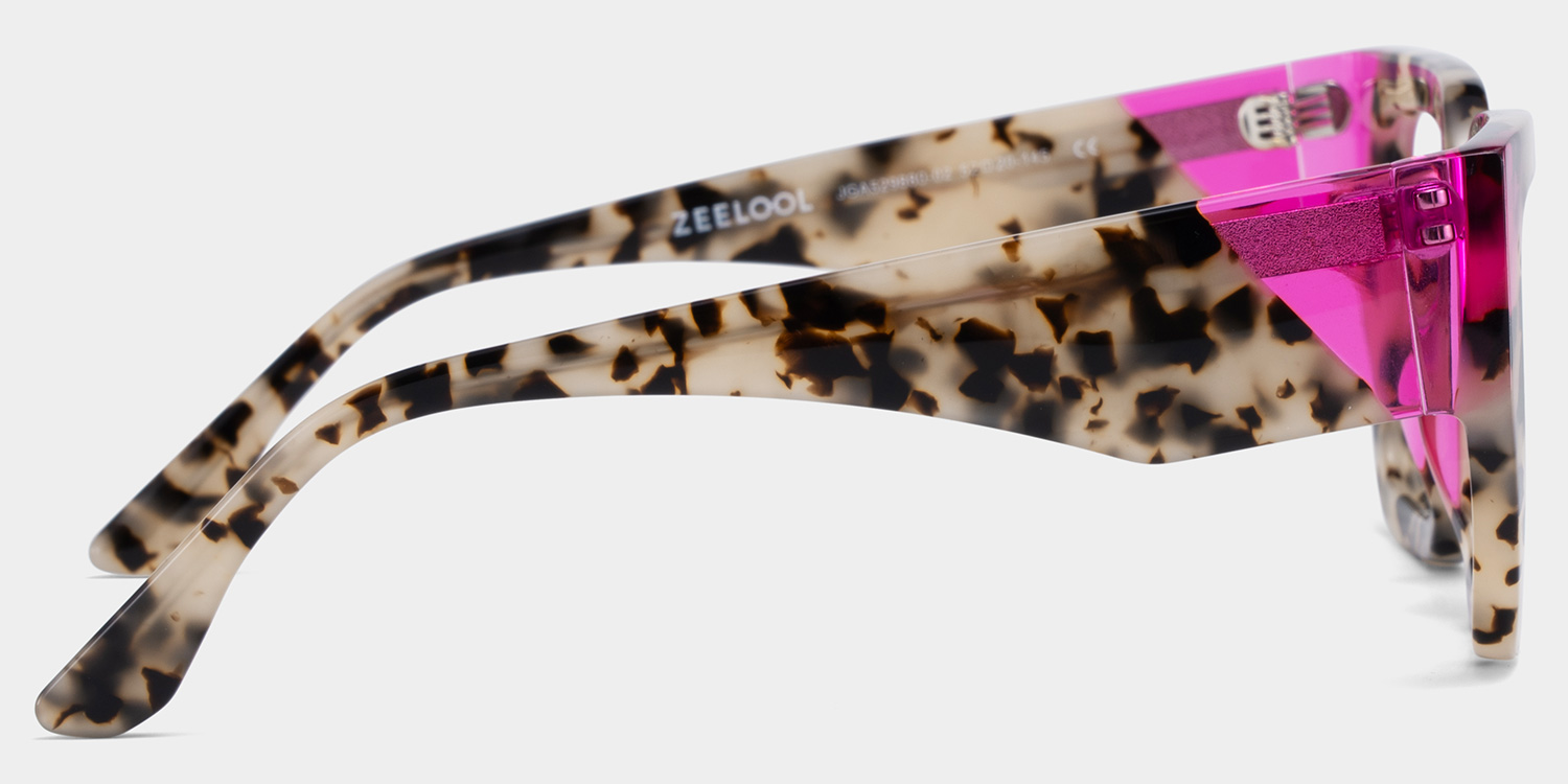 Viva Tortoise Frame Glasses with Square Frame Online | ZEELOOL UK4