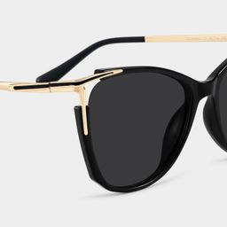 Yomary Black Cat eye Sunglasses4