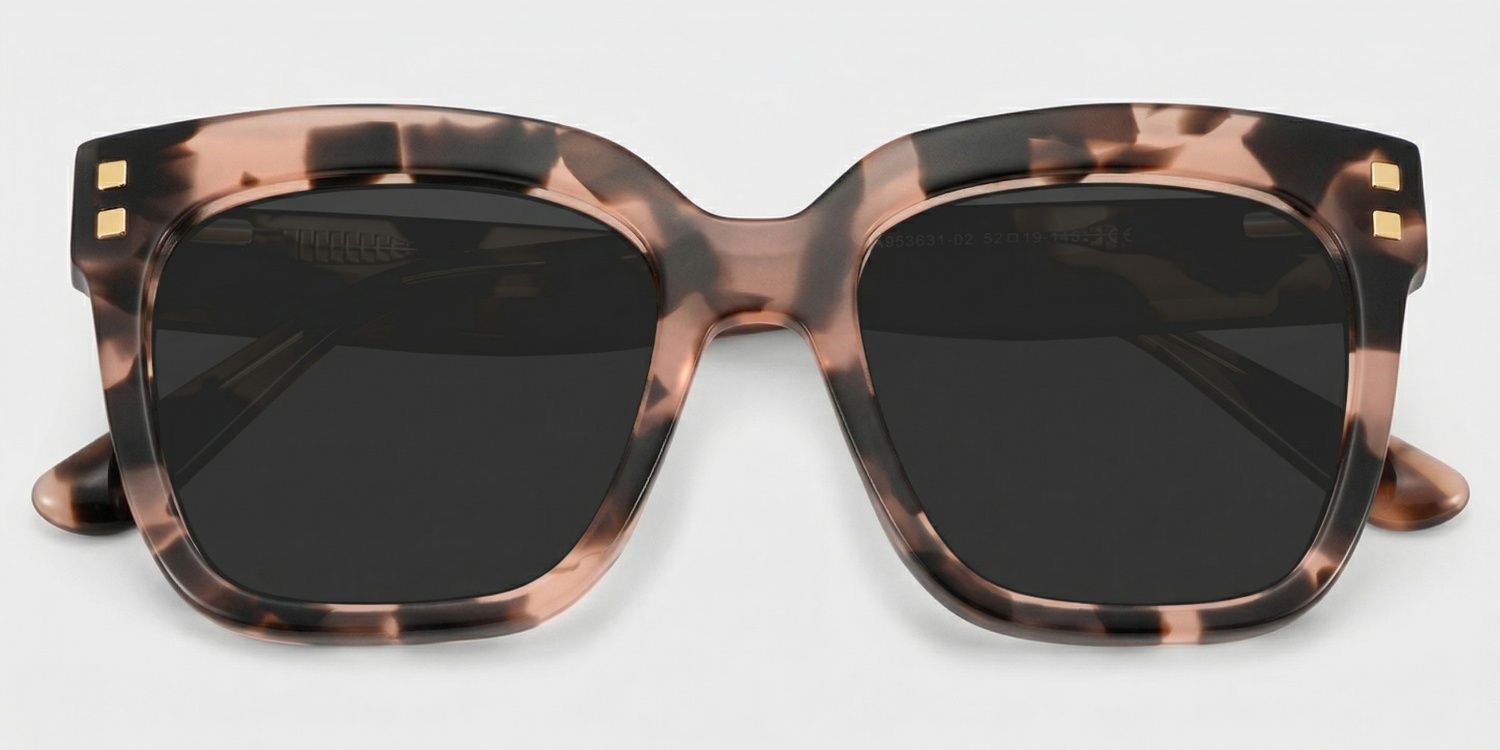 Minguela Square Cheetah Print Tortoise Glasses | Zeelool1