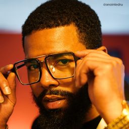 Nellie Black-Gold Aviator Glasses10