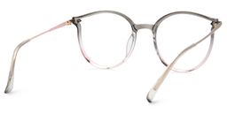 Caylan Round Gray-Pink Glasses3