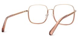 Perfecta Square Beige Glasses4