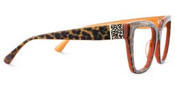 Tamarrah Cateye Leopard Glasses3