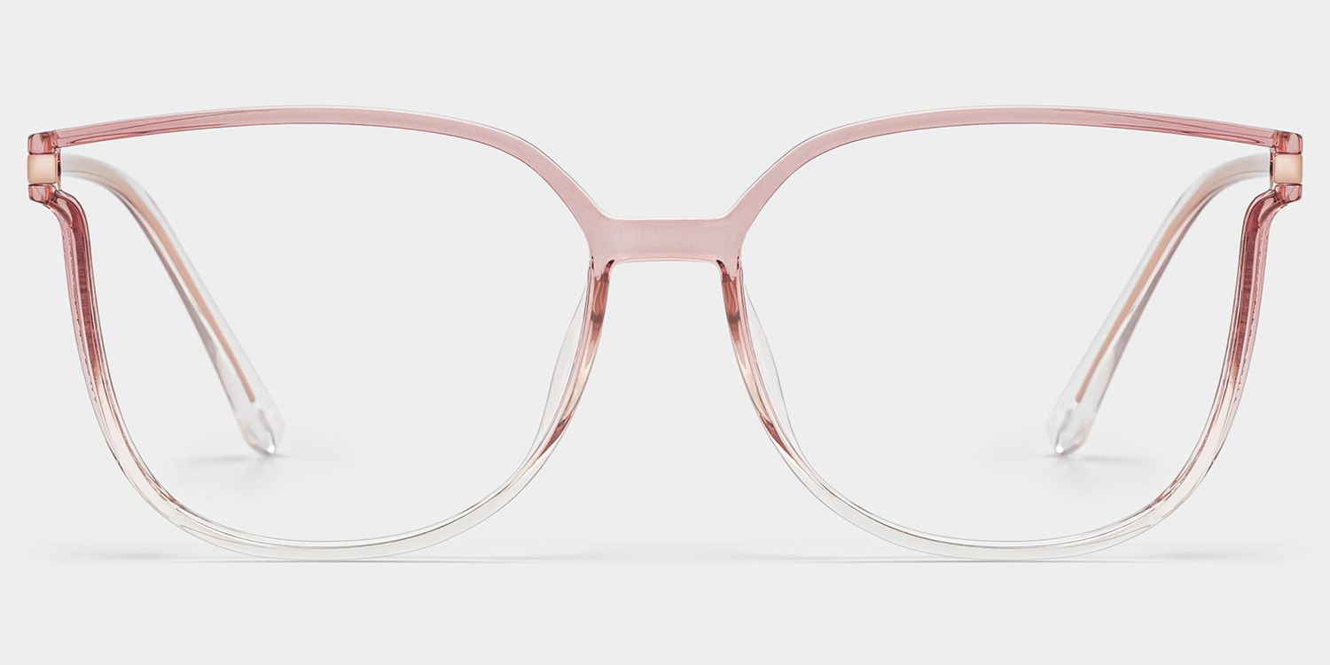 Rodz Square Pink Frame Glasses | ZEELOOL UK Optcial0