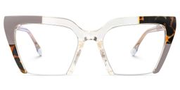 Shaun Cateye Gray Glasses0