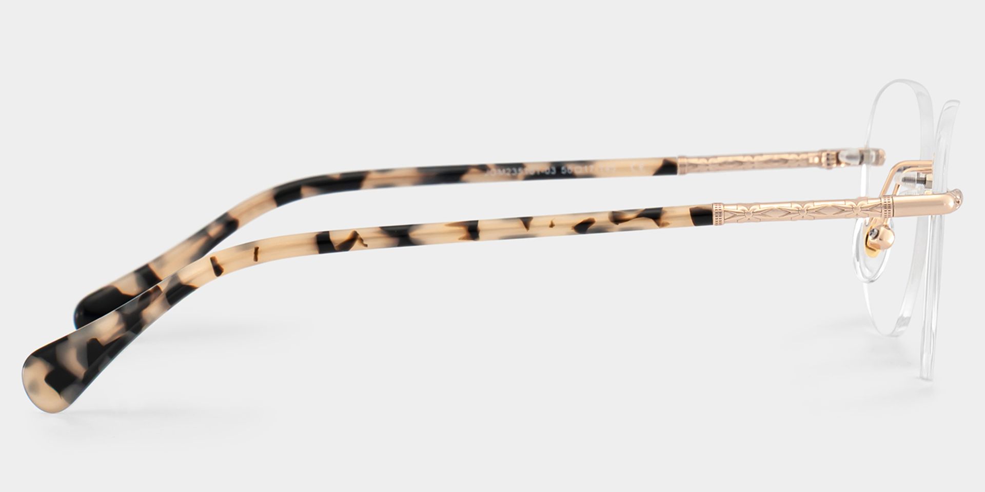 Jennifer Gold Frame Glasses with Round Frame Online | ZEELOOL3
