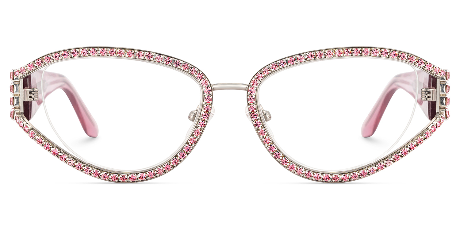 Star Cateye Iridescent Glasses1
