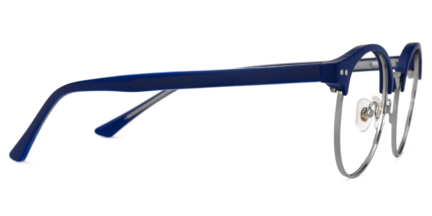 Lekka Browline Blue Glasses2