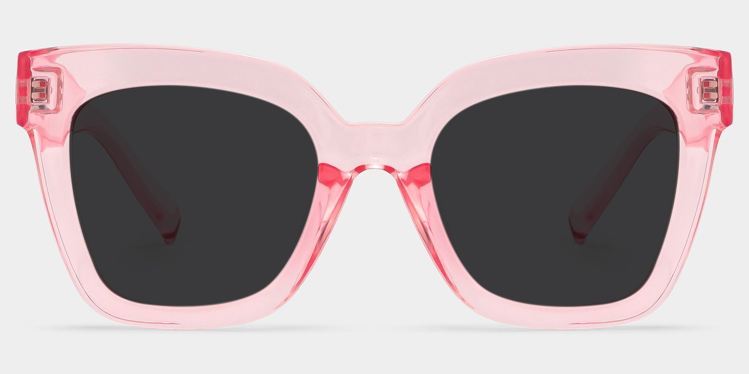 Malcolm Square Pink Full Rim Sunglasses | ZEELOOL UK0