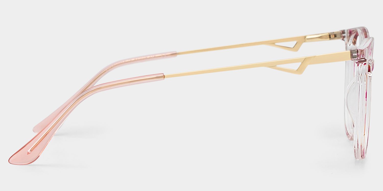 Chanty Petal Pink Round Mixed Glasses for Women | ZEELOOL4