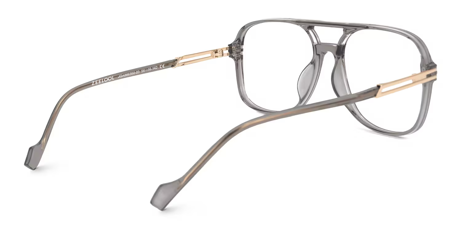 Nyawa Aviator Gray Glasses3
