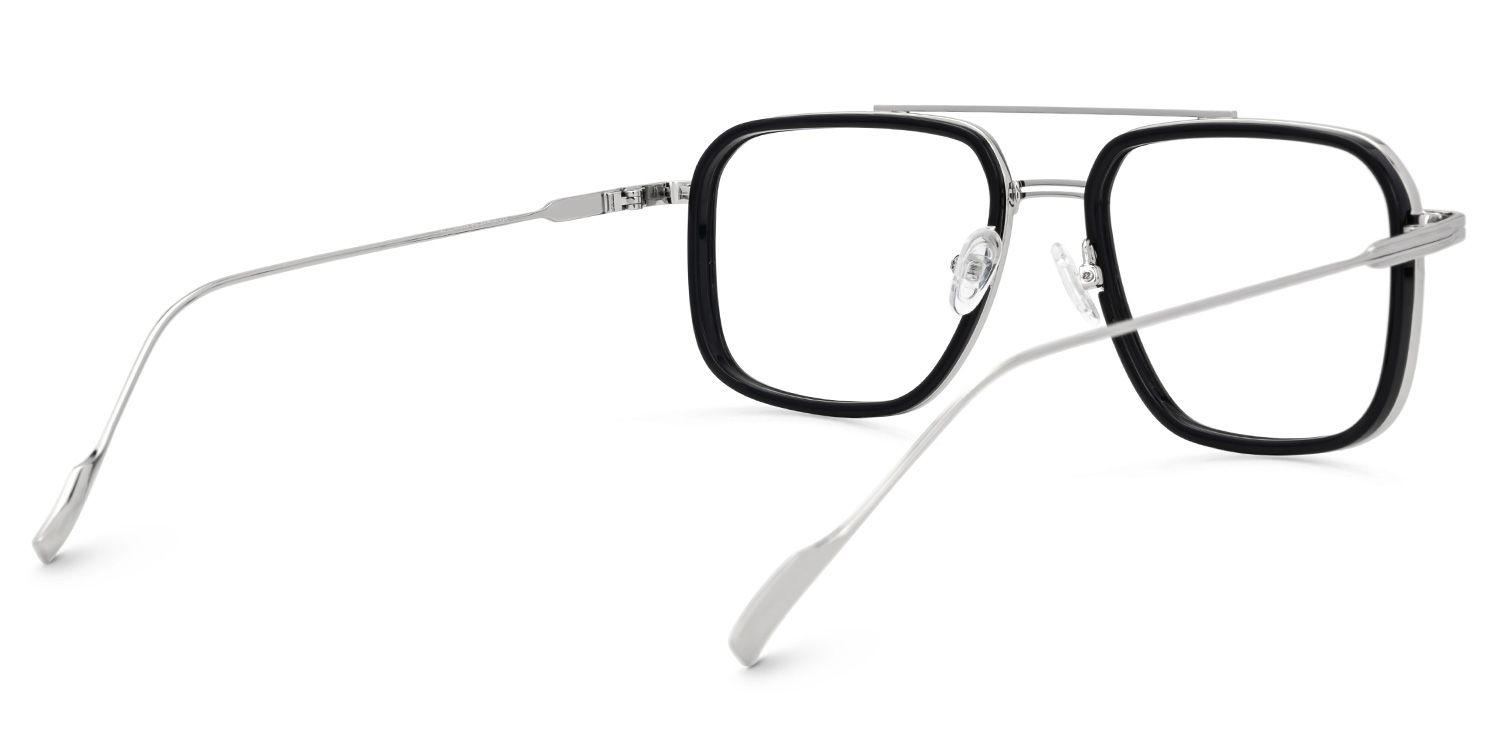 Bronica Aviator Black Full-Frame Glasses | ZEELOOL UK3