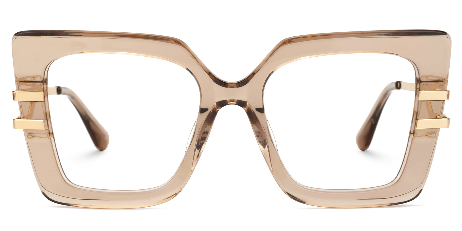 Designer Poutine Glasses in Mixed-Material Full-frame0