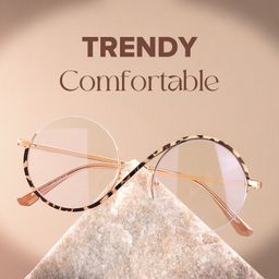 Flozif Tortoise Round Glasses4